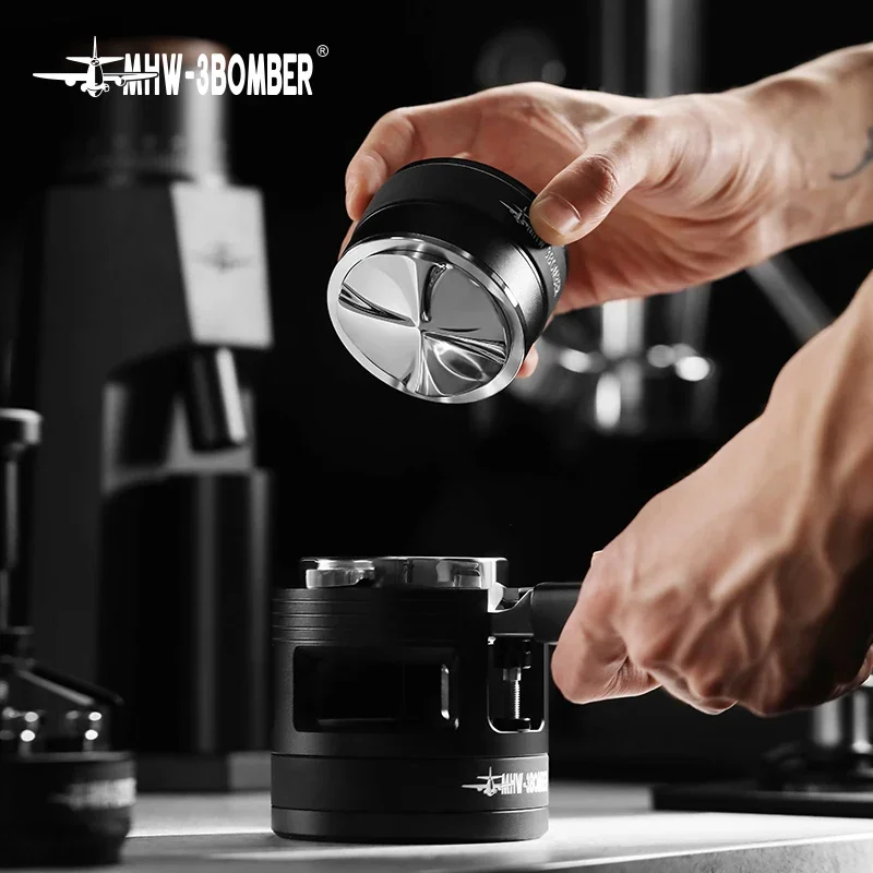 MHW-3BOMBER قمع جرعات موزع القهوة 58 مم، حلقة جرعات الإسبريسو المغناطيسية، توزيع الإسبريسو أيضًا ملحقات الإسبريسو #5