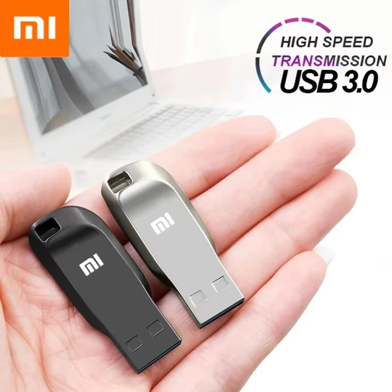 Xiaomi MIJIA Pendrive 3.2 USB 2 تيرا بايت فلاش قرص معدني 1 تيرا بايت 512 جيجابايت USB مقاوم للماء ذاكرة عصا SSD وحدة لقرص الكمبيوتر مشبك #3