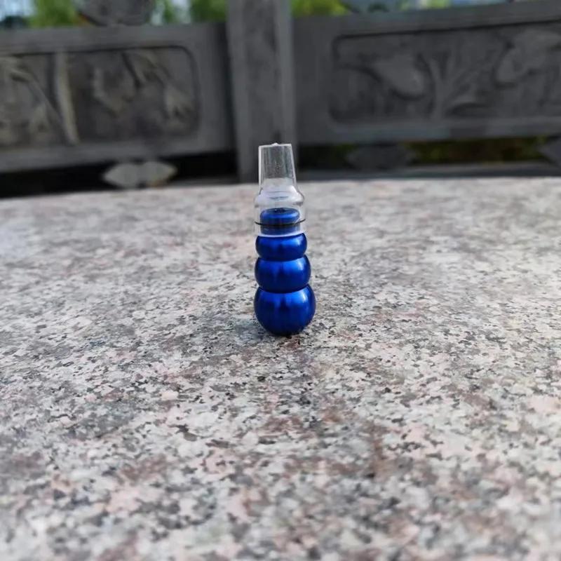 Cucurbita Mini Smoke Metal Nipple Tube Creative Smoking Tube Filter Tobacco Tube Portable Smoke Narguile Mouth