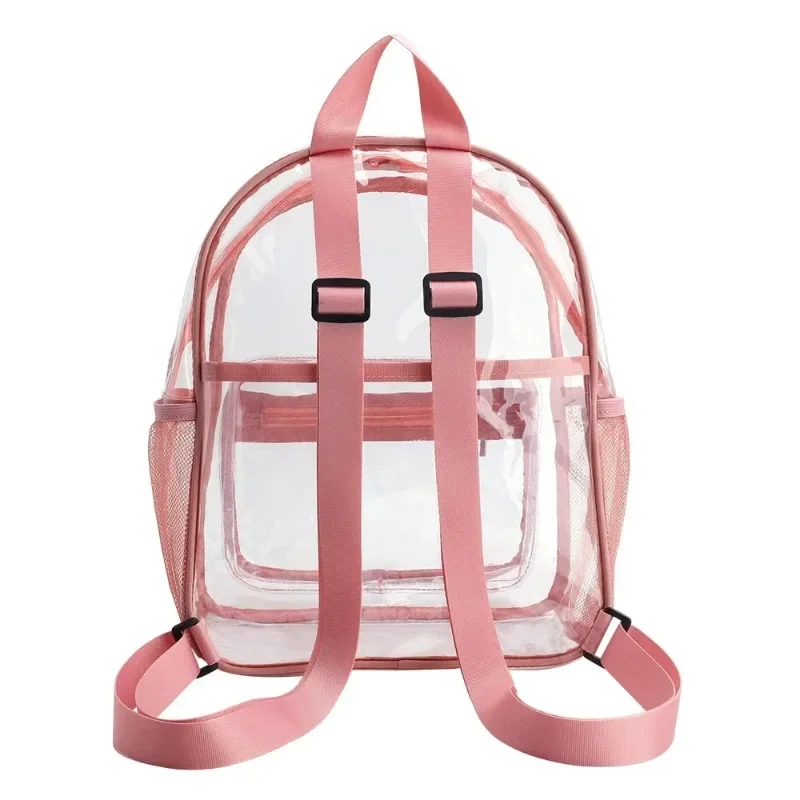 2024 Transparent backpack new summer leisure PVC backpack jelly bag large capacity transparent student backpack HD192