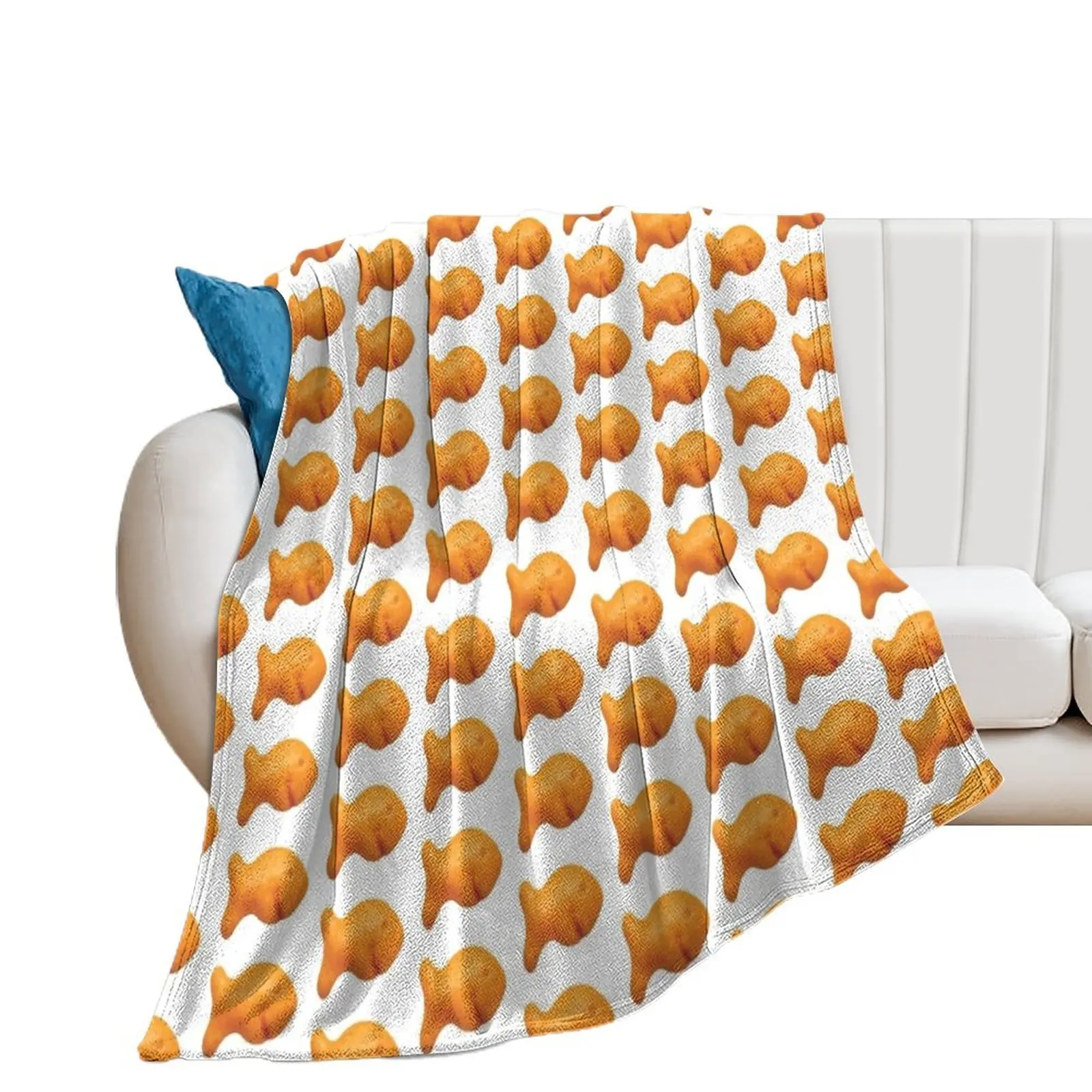 Goldfish Cracker Throw Blanket Luxury St anime christmas decoration Multi-Purpose Blankets