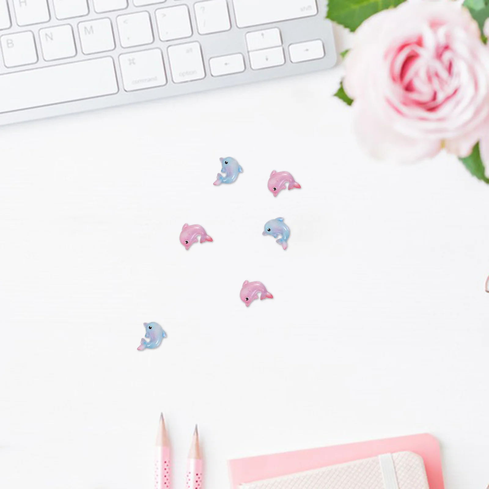 

200 шт. статуи морских животных мини океан пейзаж украшения декоративные дельфины океан тематические фигурки животных из смолы украшения