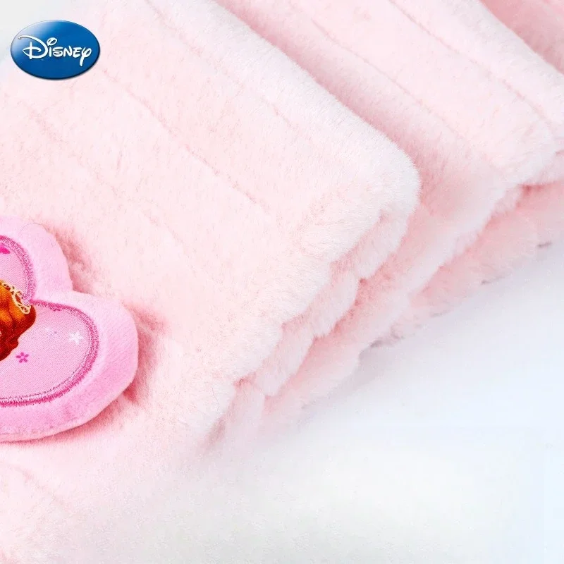 وشاح ديزني للأطفال بياقة عطلة شتوية النسخة الكورية من القطيفة الدافئة المقاومة للرياح للفتيات الصغيرات وغطاء حماية للرقبة