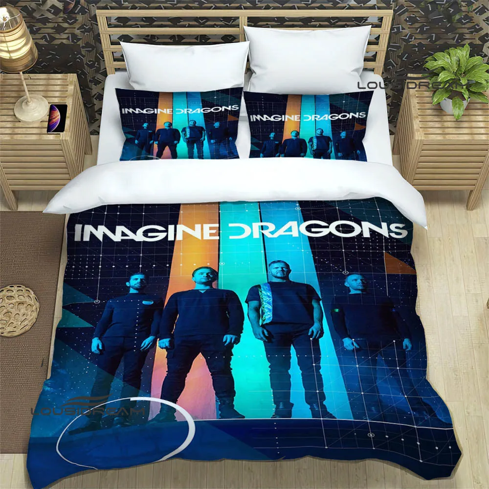 Rock Band Imagine Dragons Bedding Sets exquisite bed supplies set duvet cover bed comforter set bedding set luxury birthday gift