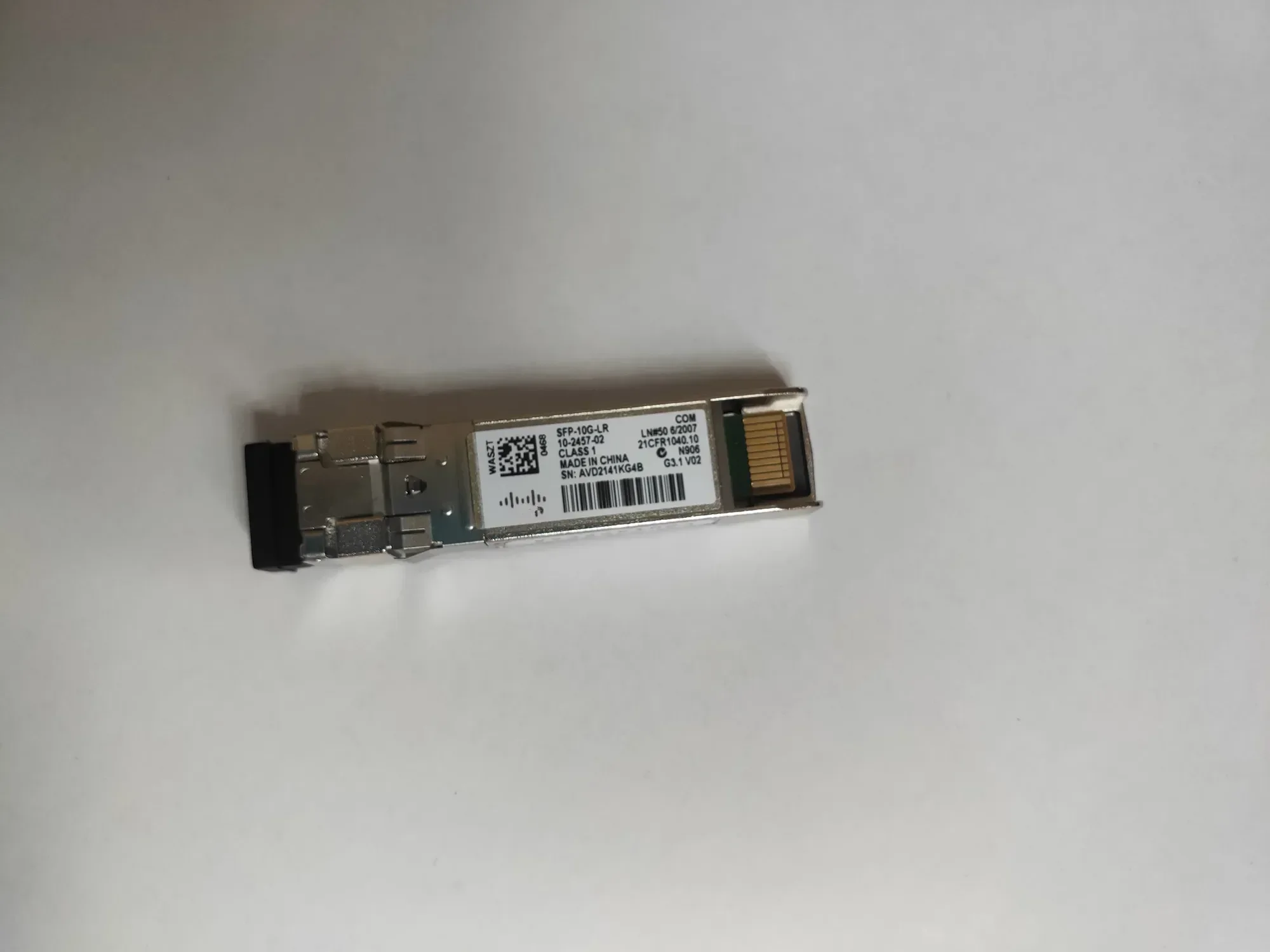 SFP-10G-LR Transceiver 10KM 1310NM 10-2457-02 SFP LR 10GB Fiber Optical Module