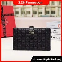 Cartera de Lujo de Marca CH, Nueva Colección de Primavera, Monedero Largo con Gran Capacidad para Tarjetas, Bolso de Boda de Alta Calidad 2025