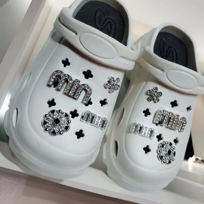 

Cute Crystal Shoe Flower Accessories DIY Shoe Accessories Party Gifts Pins for Women Men Kids Charms