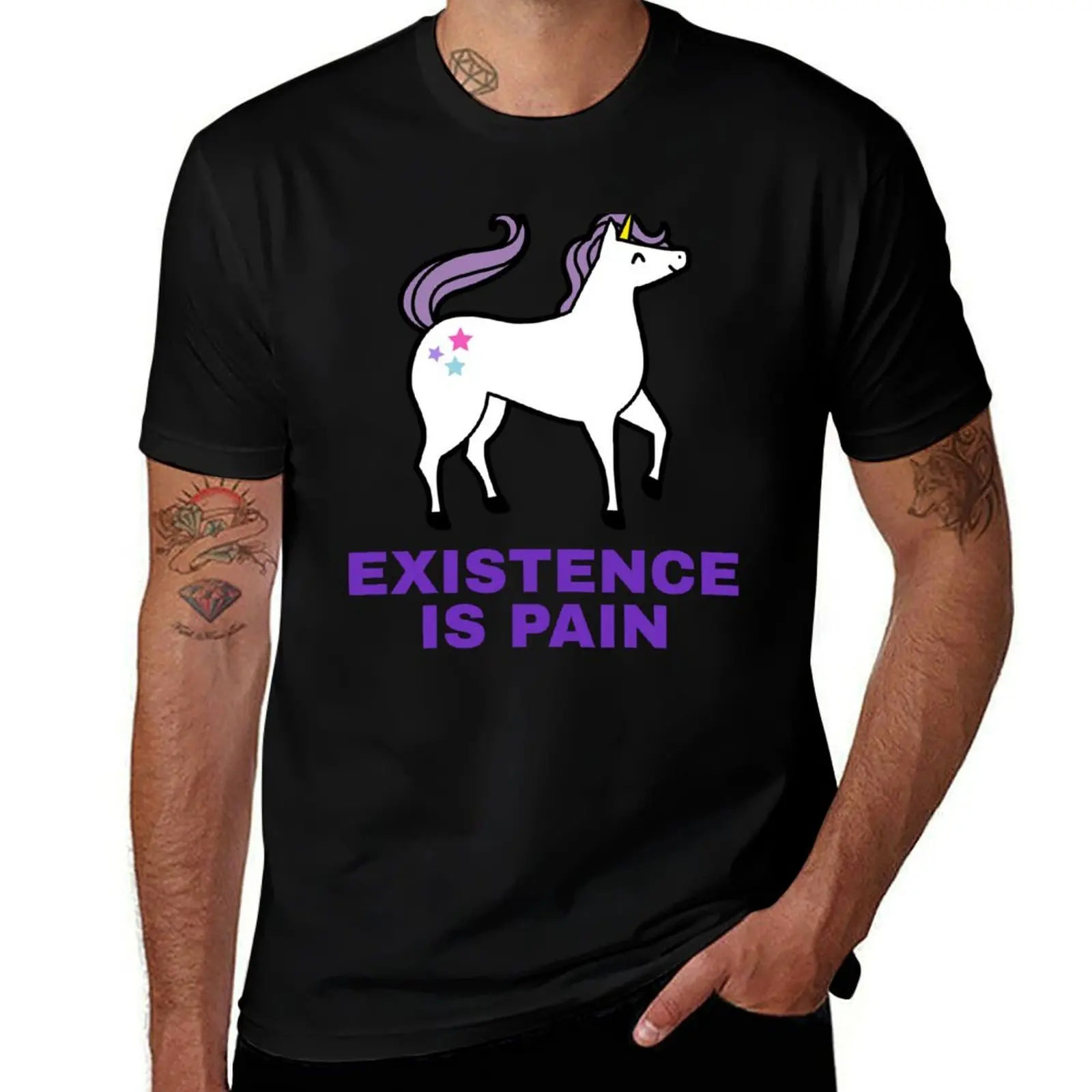 Existence Is Pain - Nihilism for Nihilist Design T-Shirt Halloween Casual T-Shirt