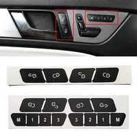 For Mercedes Benz E Class W212 2010 2015 W207 E200 E220 E250 E300 E350 Car Door Lock Control Switch Button Repair Sticker Decal