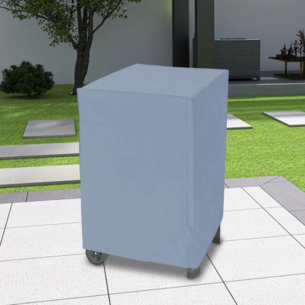 Stacked Chair Dust Cover Outdoor Furniture Protector Waterproof Stackable Patio Chair Cover Windproof for Outdoor Sofa Armchair