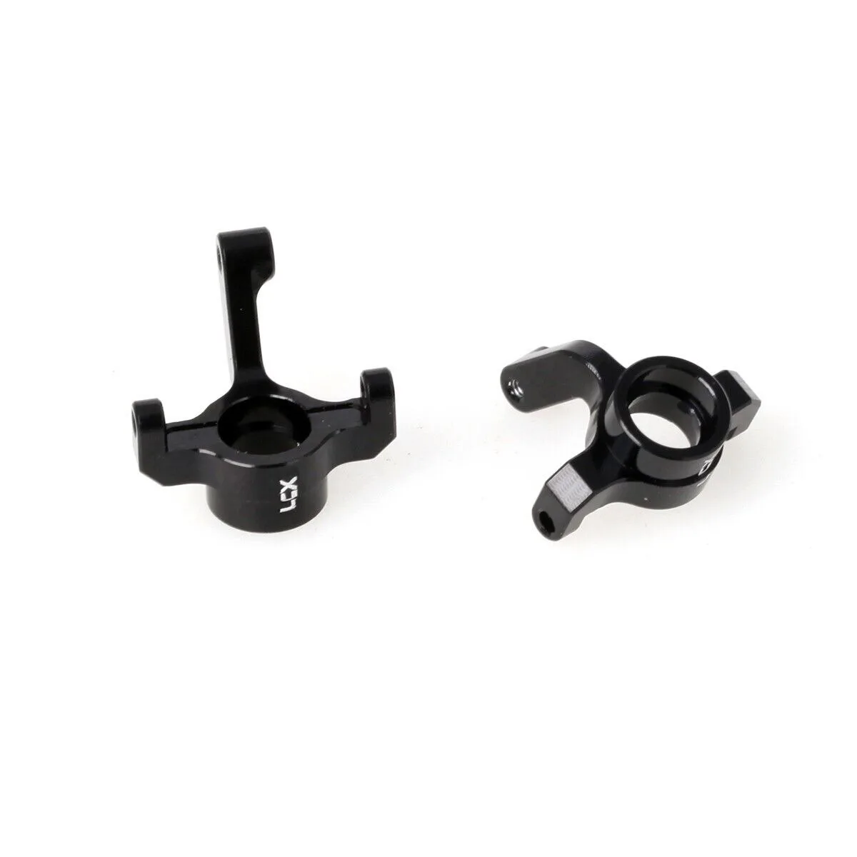 LCX Racing RC Truck Front Steering Knuckle Spindle Set Upgrades Parts Accessories for LOSI 1/24 Micro-B Buggy 1/28 Micro-T
