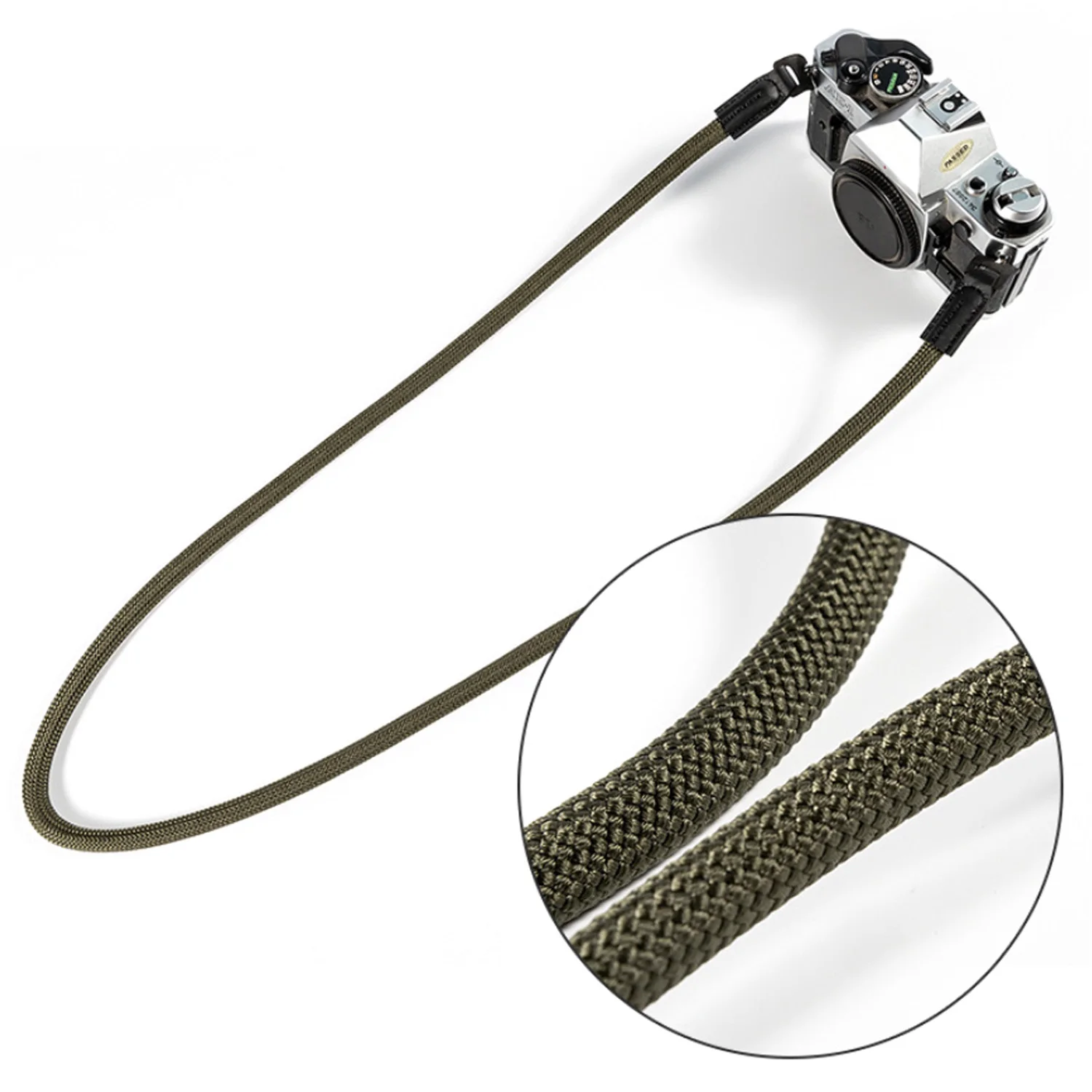 Besegad Fatti A Mano di Nylon Macchina Fotografica Digitale della Spalla Neck Strap Belt Grip Intrecciato Per Canon Sony Leica REFLEX Digitale Della Macchina Fotografica Della Cinghia