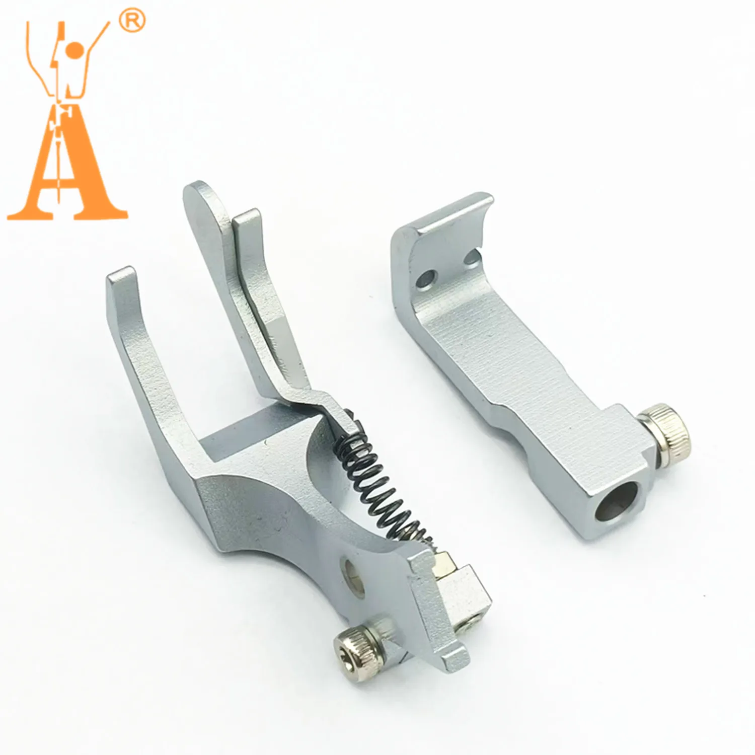 JUKI LU-1560 Double Needle Left Guide Presser Foot GL1560D 1/4 Gauge Set Presser Foot, Suitable for LU-1560 DU-4420 Sewing Mach