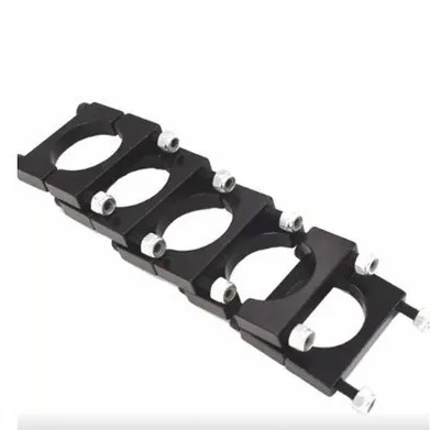 10Pcs Multi-axis Rack Carbon Fiber Tube, Aluminum Alloy Pipe Clamp 12mm 16mm 20mm 25mm30mm 35mm 40mm
