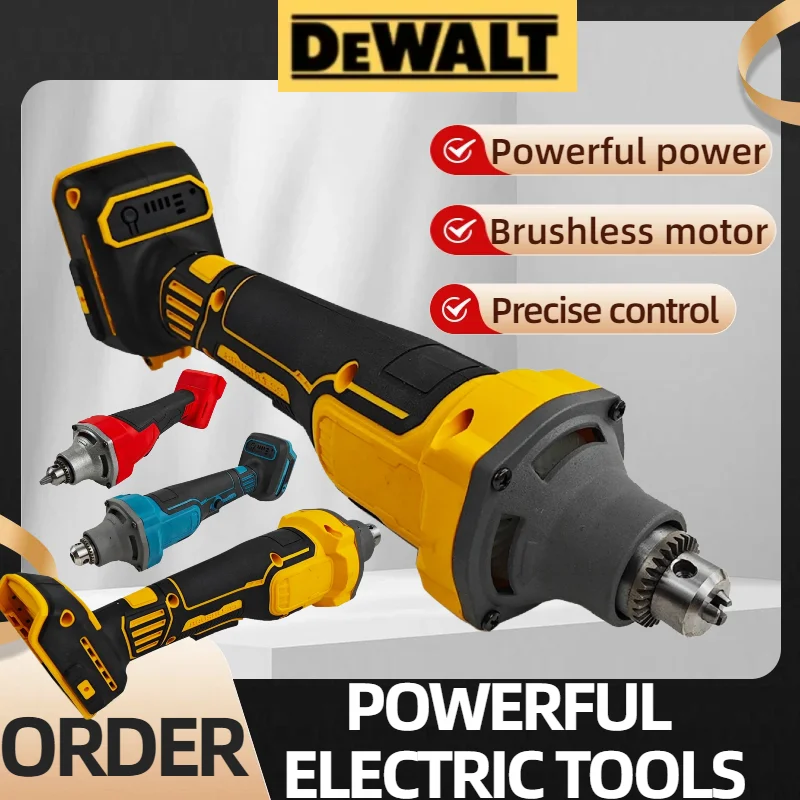 

DeWalt Brushless Straight Grinder Kit, 20V Die Grinder Perfect for DIY Grinding, Polishing and Engraving Projects