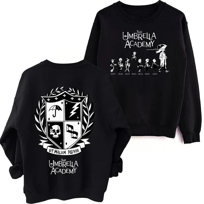 The Umbrella Academy  Sweatshirt Harajuku Round Neck Long Sleeve Oversized Popular Music Hoodie Fans Gift