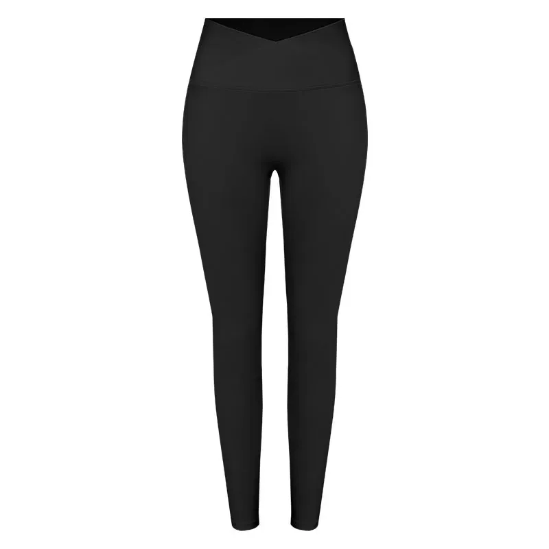AliExpress FUBEIKE Women's Sports Yoga Pants No Embarrassing Lines High Waist Hip Lift Slim Fit Fitness Trousers Outdoor Cycling Leggings Workout