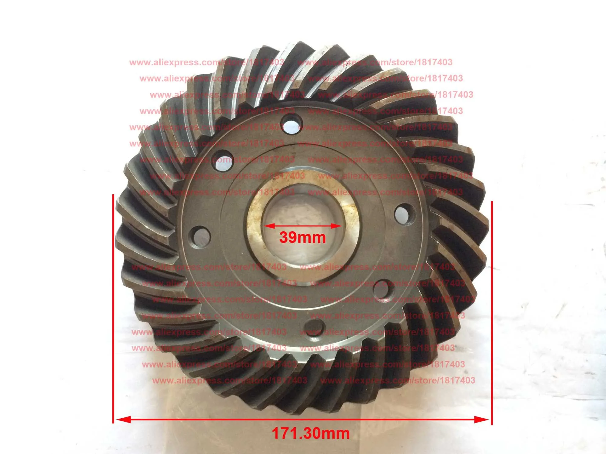 JINMA 404.31.117 Driving Gear + 304.31.118 Driven Gear , JINMA / JM 45HP-65HP 4WD Tractors Parts , 454 / 504 / 554 / 604