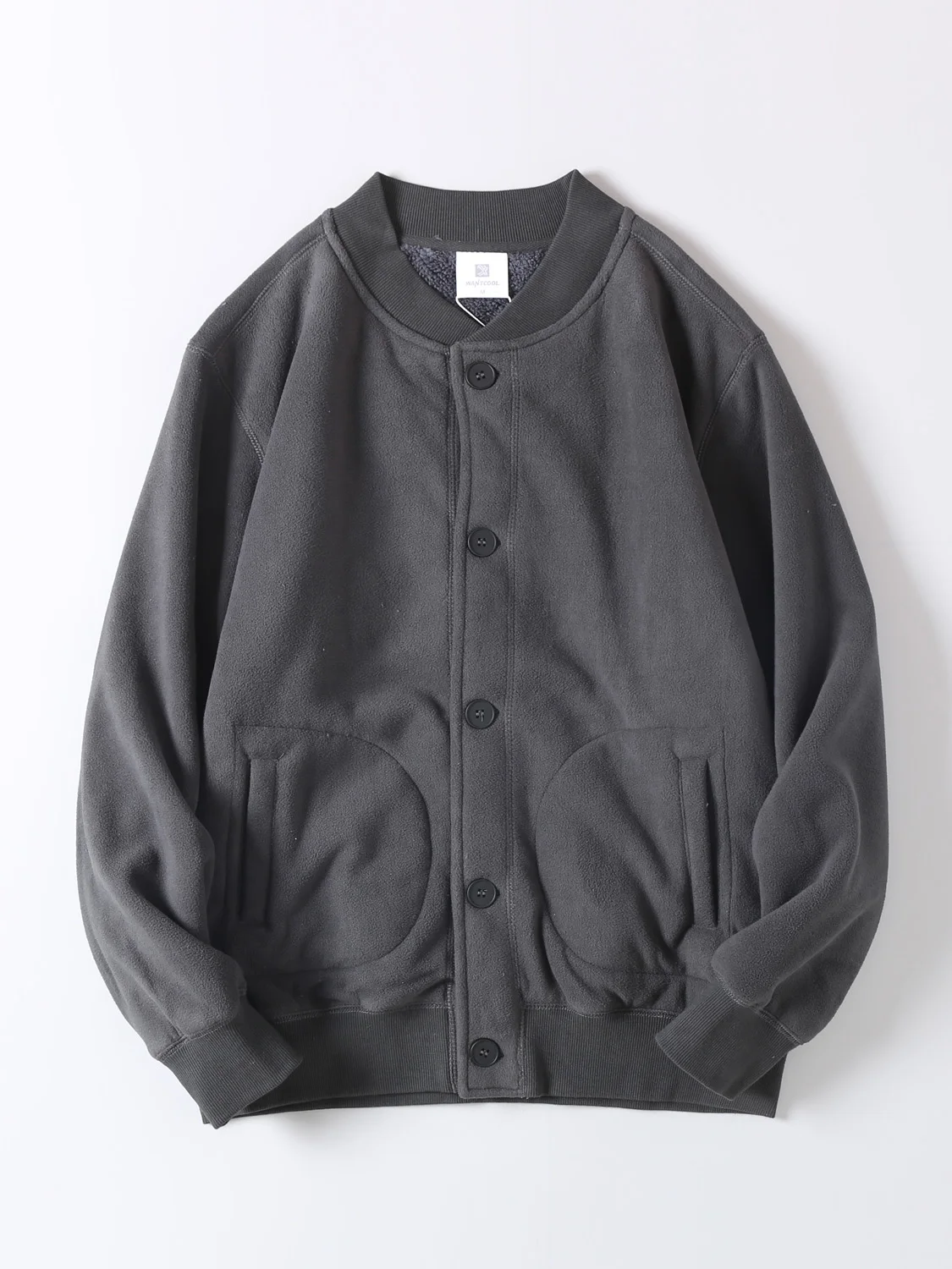 

Мужская демисезонная двусторонняя куртка-кардиган Thiened Fce Warmth Retro Baseball (стиль MA) из хлопка