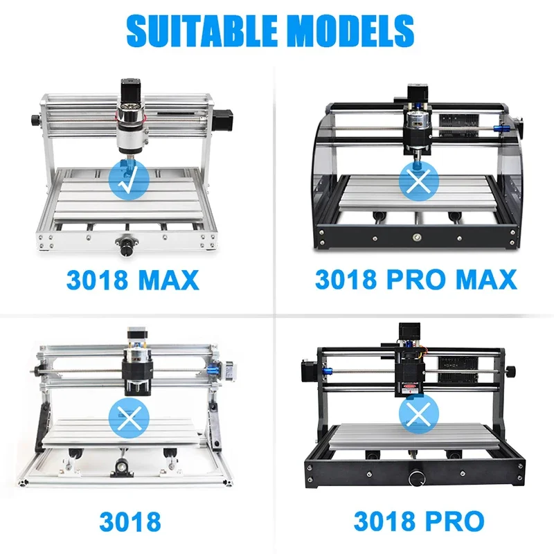 Fresadora de Gravação CNC, Kit de Atualização DIY, Estender 3018 a 3040, Compatível com 3018 Pro Max