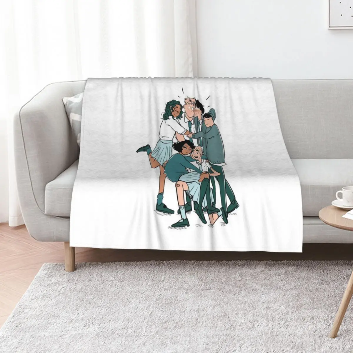 heartstopper leaves Throw Blanket Luxury Thicken anime Travel cosplay anime Thin Designers Blankets