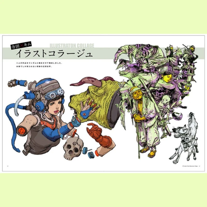 مجموعة كاتسويا تيرادا وكيم جونغ جي التوضيحية كتاب فني لـ Katsuya Terada وKim Jung Gi Master Artists حتى الآن
