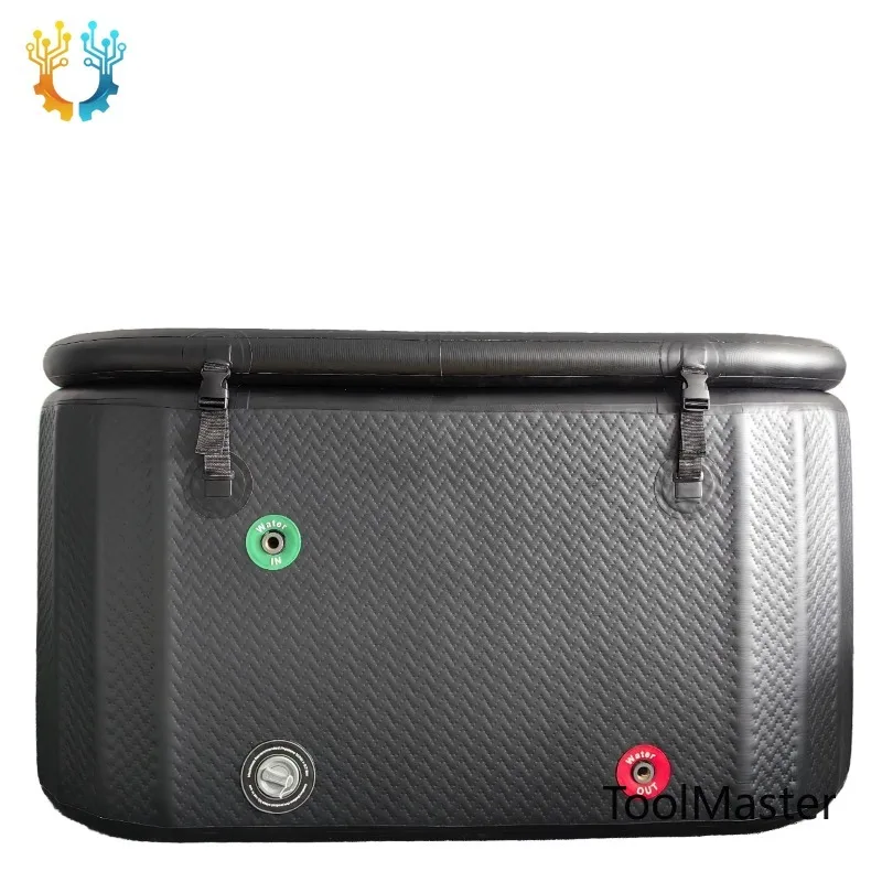 【2026】TOURUS New Style Oval PVC Ice Bath Tub Outdoor Pool With Drop Stitch Customizable Logo Printing For Recovery