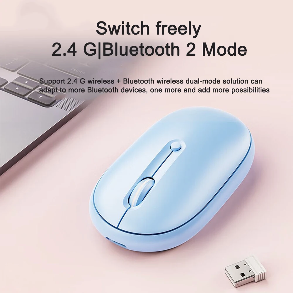 Souris sans fil M2 2.4 pour tablette et ordinateur portable, ergonomique, tactile, Bluetooth, à long terme, fourniture de bureau