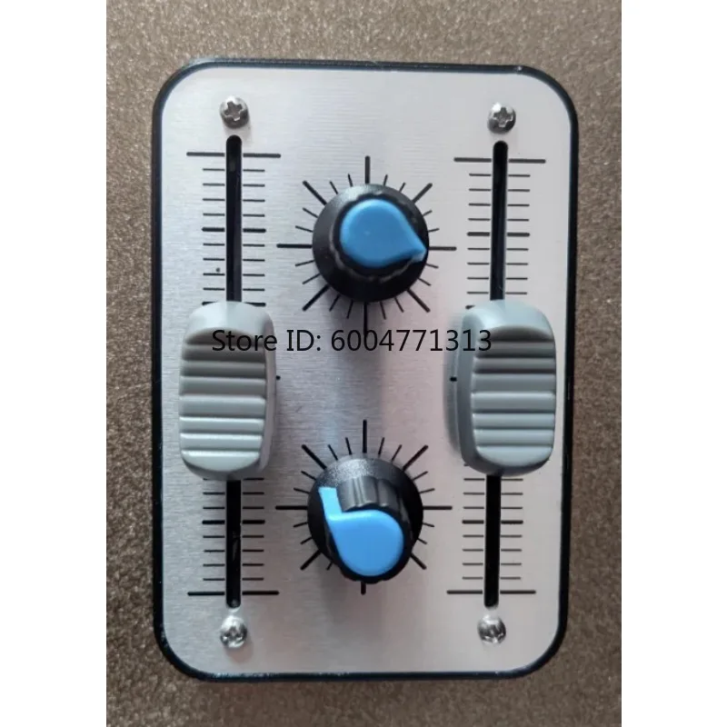 Mini MIDI Custom CC Hand-drawn String Expression Fader Knob Metal Texture