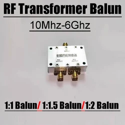 10mhz-6GHZ 1:1 Balun konwersja RF transformatory Baluns jednokrotny sygnał różnicowy dla wzmacniacza zbalansowanego ADF4351 MAX2870