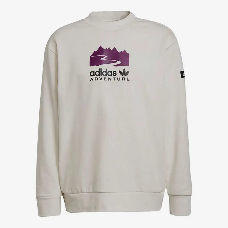 

Adidas Official Genuine Originals Men's Fashion Print Round Neck Sweatshirt H09108