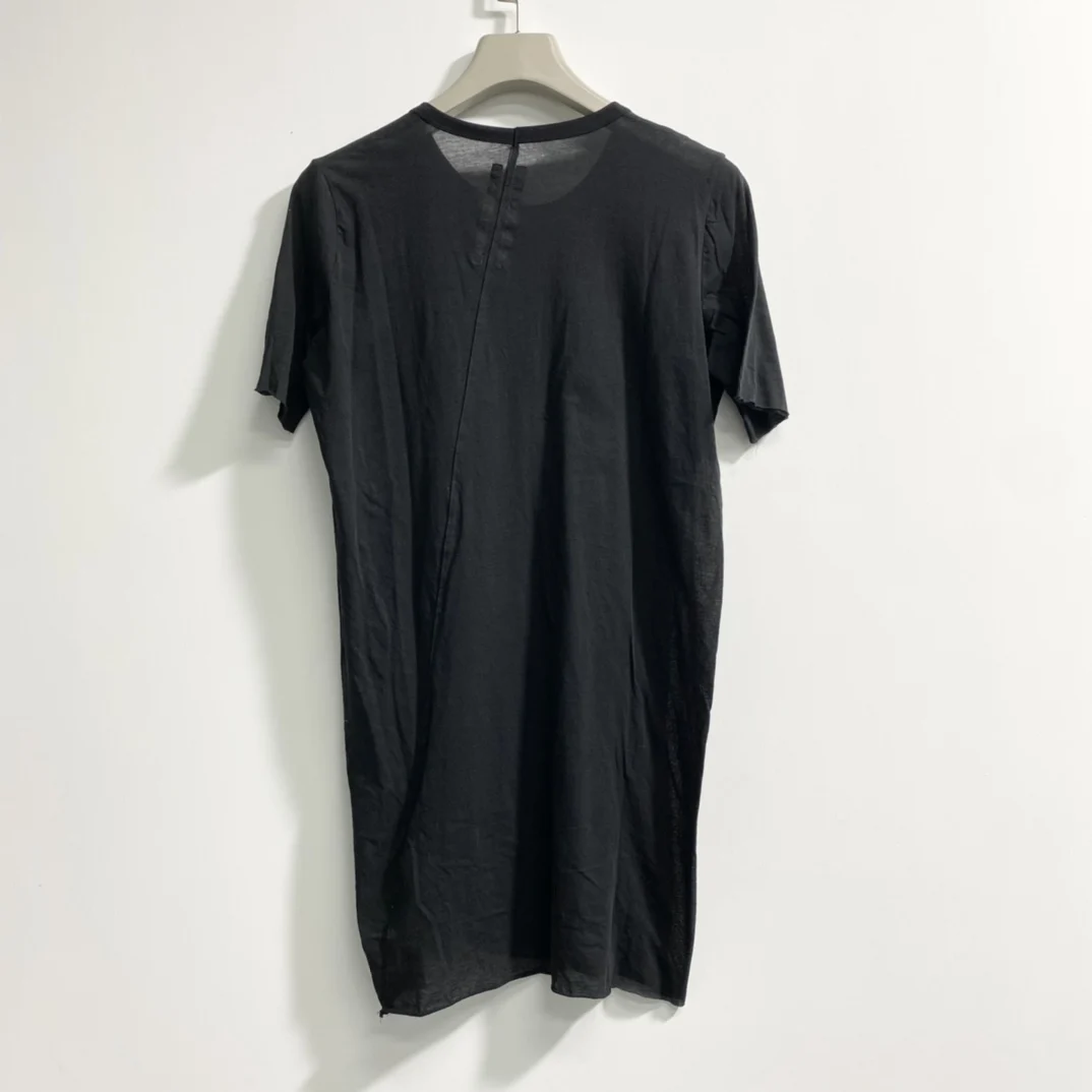 Men T Shirt 100% Cotton Gothic Men's Clothing Hip Hop Tops Tees Summer Women Long OverSize Streetwear T Shirt