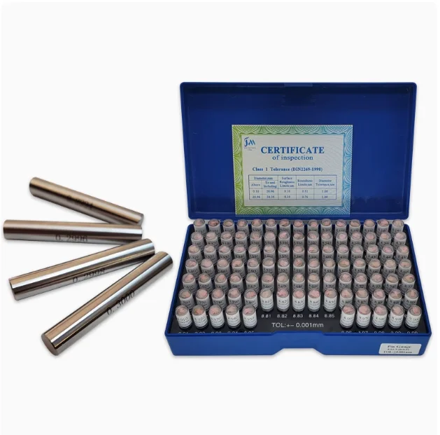 

Специальное предложение, набор штифтовых калибр 0,01 мм с пластиковой коробкой, 1–13 мм