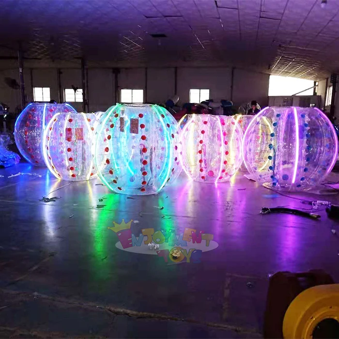 

Надувной шар-бампер в натуральную величину, светящийся светодиодный надувной шар-бампер для аренды