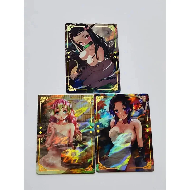 Anime Goddess Story DIY ACG Laser Sexy Flash Kitagawa Marin Marnie Dawn Nami Toys for boys Collectible Cards Birthday Gift