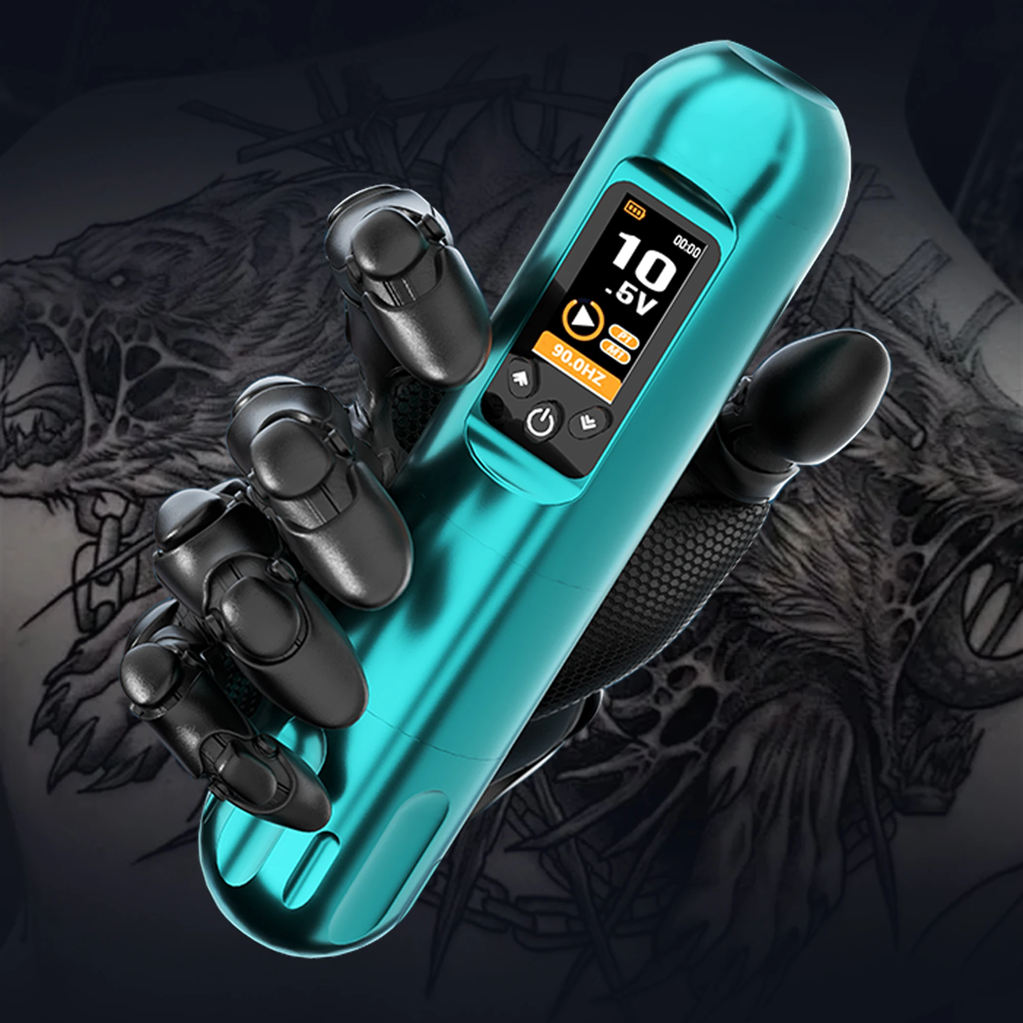 

P15 Wireless Power Tattoo Pen Motor Tattoo Machine Cutting Line Fogging Tattoo Machine Integrated Machine Cross border