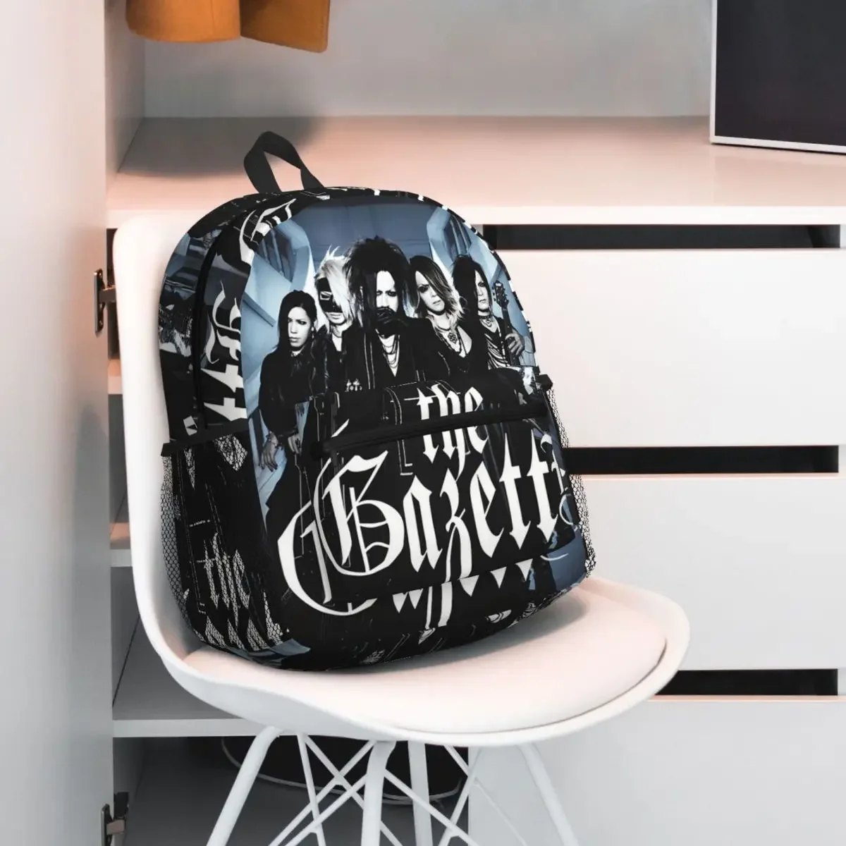 Mochila escolar The Gazette Yuplipi Tour Band, mochila escolar clássica para estudantes, mochila de viagem para caminhadas, mochila escolar para meninos e meninas, bolsa de ombro