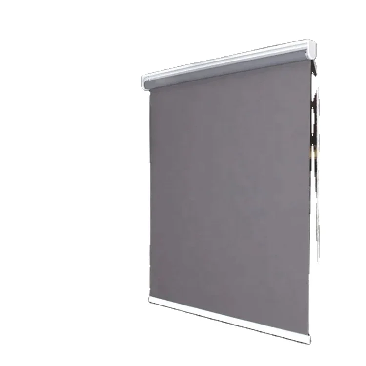 2026 Outdoor Windproof and Waterproof Sunshade Aluminium Roller Zip Screens Electric Motorized Roller Blinds
