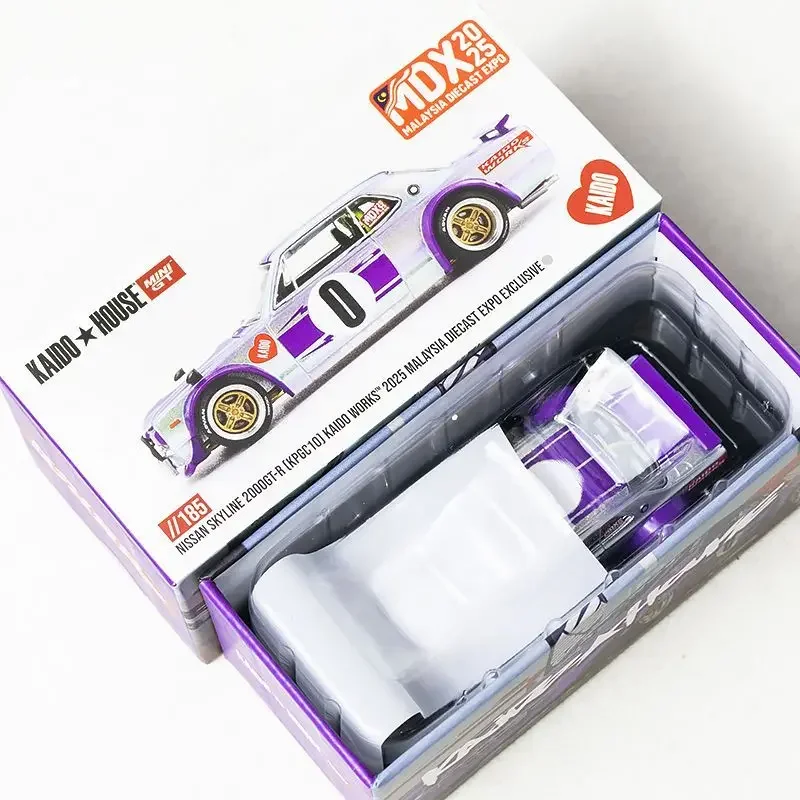 MINIGT Kaido House 1/64 NISSAN SKYLINE 2000GT-R 말레이시아 MDX 2025 합금 장난감 자동차 다이캐스트 금속 모델 선물