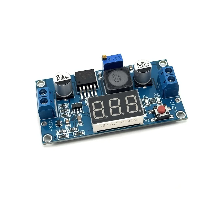 DC-DC XL6009 Digital Boost Step Up Power Supply Module Adjustable 4.5-32V to 5-52V Step-up Voltage Regulator With LED Voltmeter