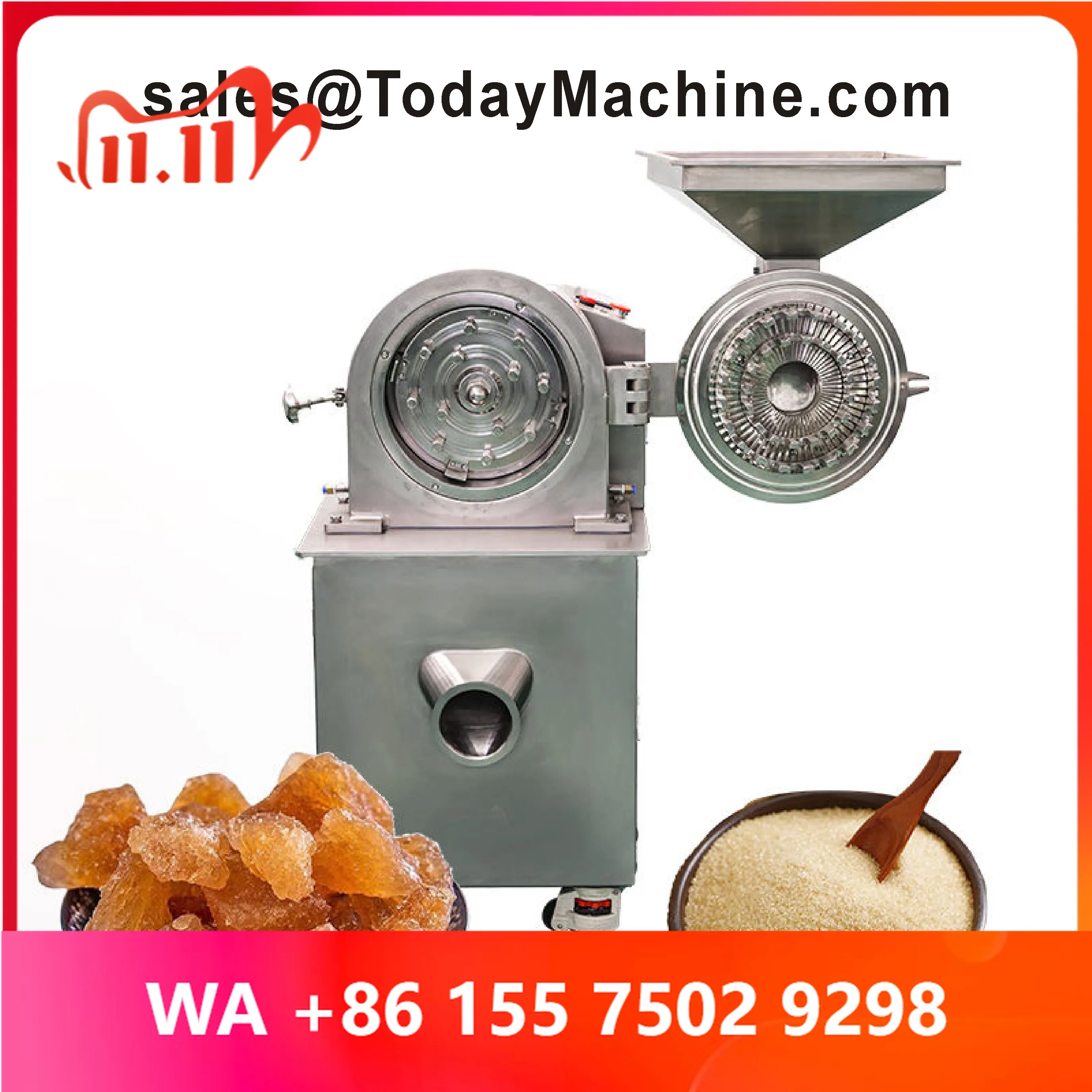 Industry Dry Food Potato fine Milling Mill Cumin Spi Flour Make Tomato Thyme Grind Grinder Powder hine
