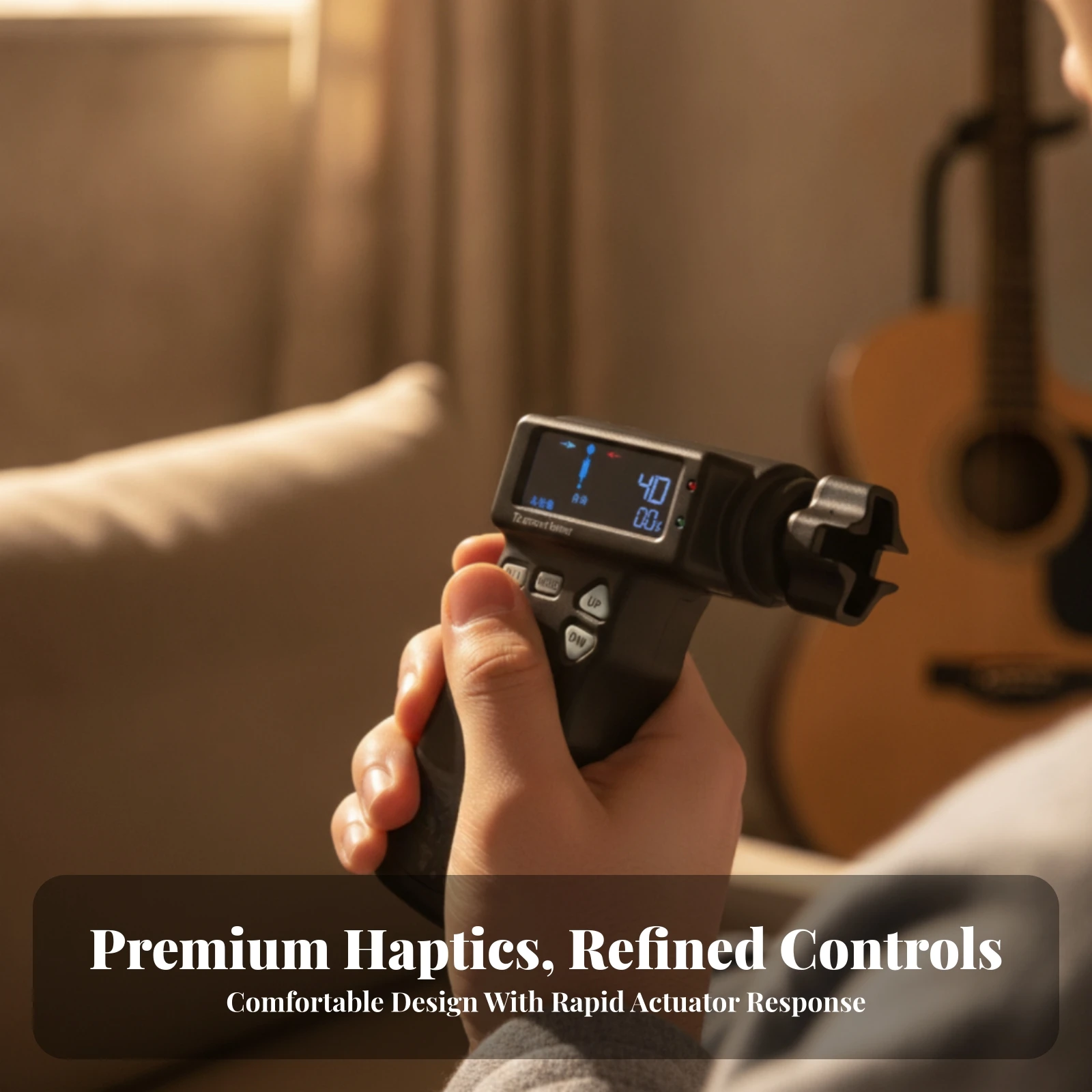 Guitar Tuner Winder Motorized Automatic Guitar Winder Instrument Tool Handheld Smart for Guitarists, Live Setup, Practice Rooms
