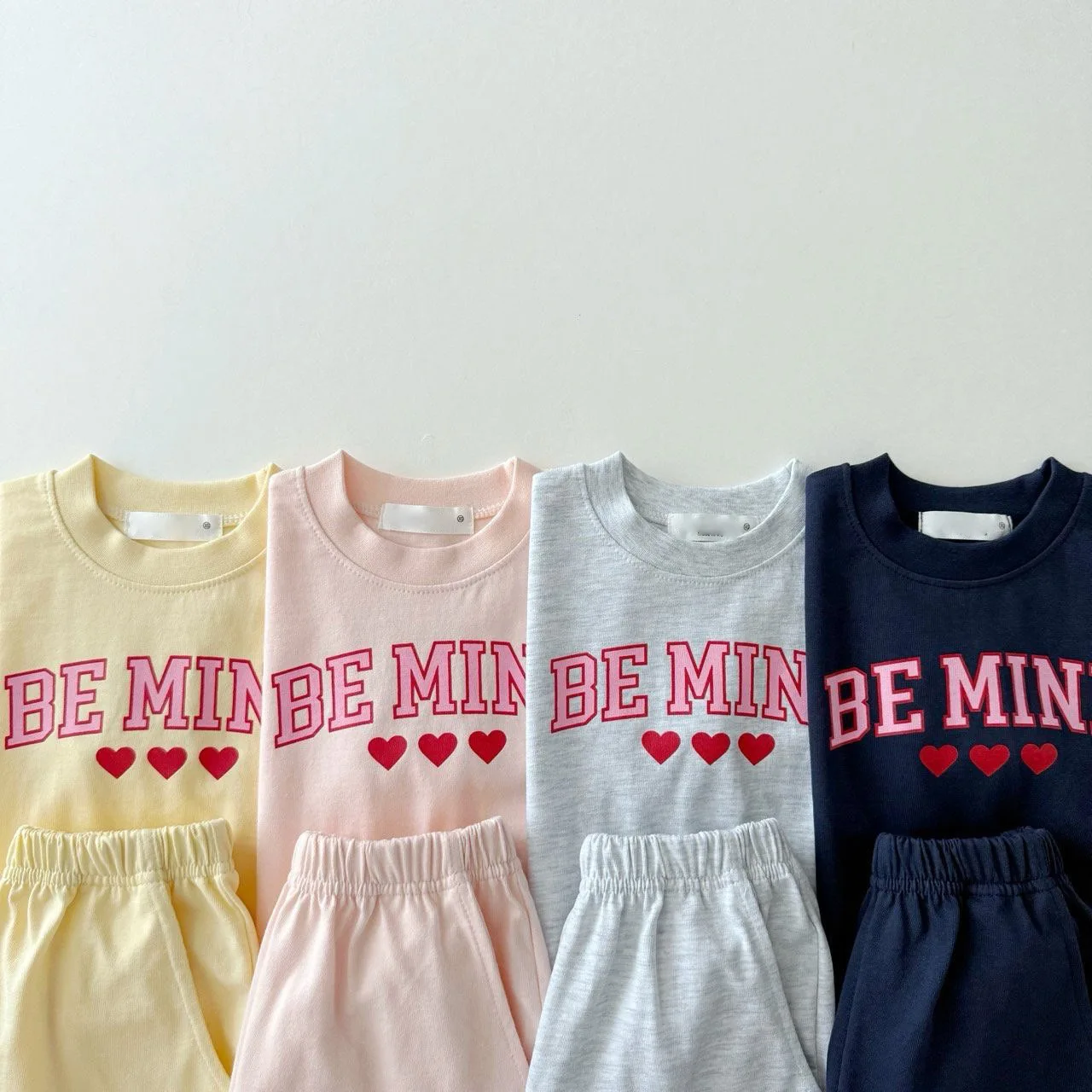 

2025 Summer New Children Short Sleeve Clothes Set Boys Girls Letter Print T Shirts + Pants 2pcs Suit Thin Kids Cotton Casual Set