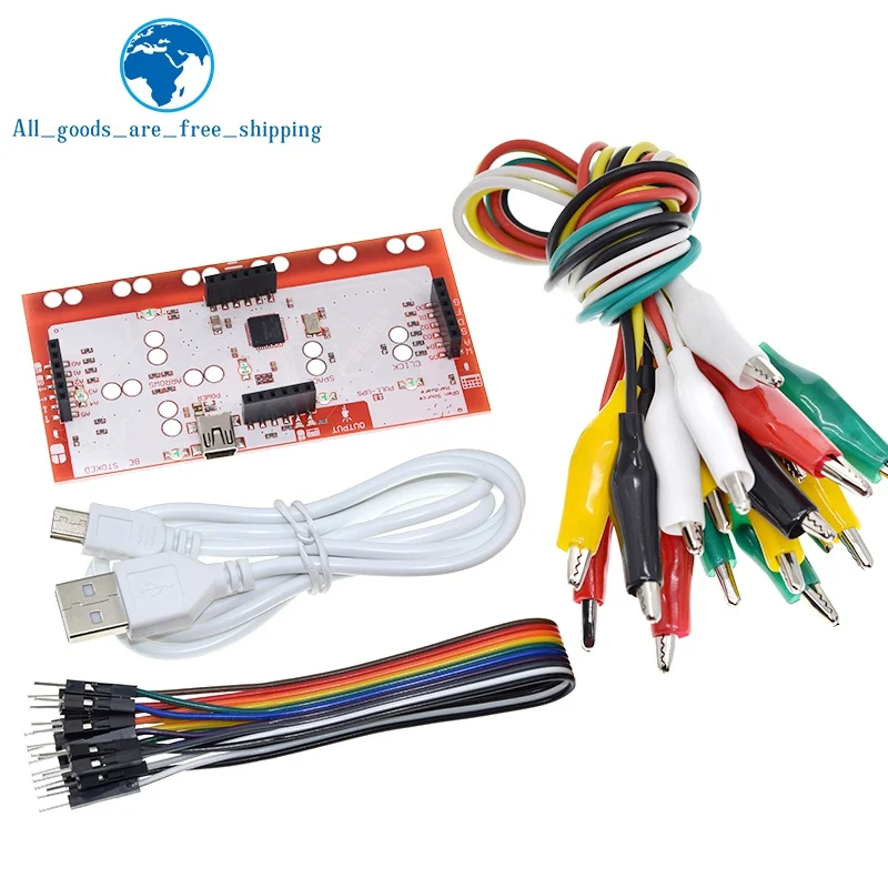 سلك توصيل بمشبك التمساح + لوحة تحكم قياسية لتقوم بها بنفسك عدة + كابل USB لـ UNOR3، Mega 2650، نانو لهدية الطفل