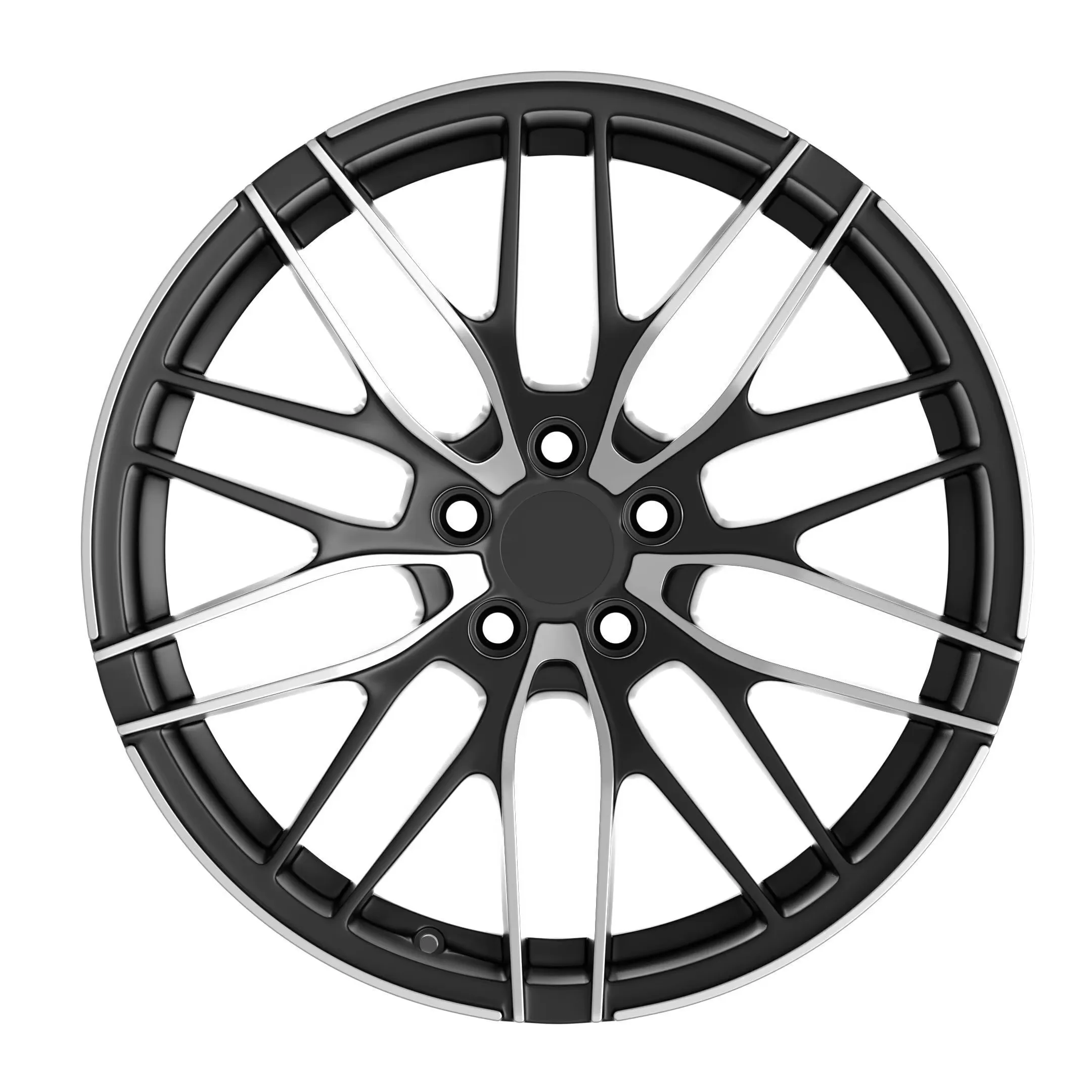 Full‑Size Personalized Multi‑Spoke Forged Alloy Wheels Auto Accessories For Universal Aftermarket Passenger Car Tuning