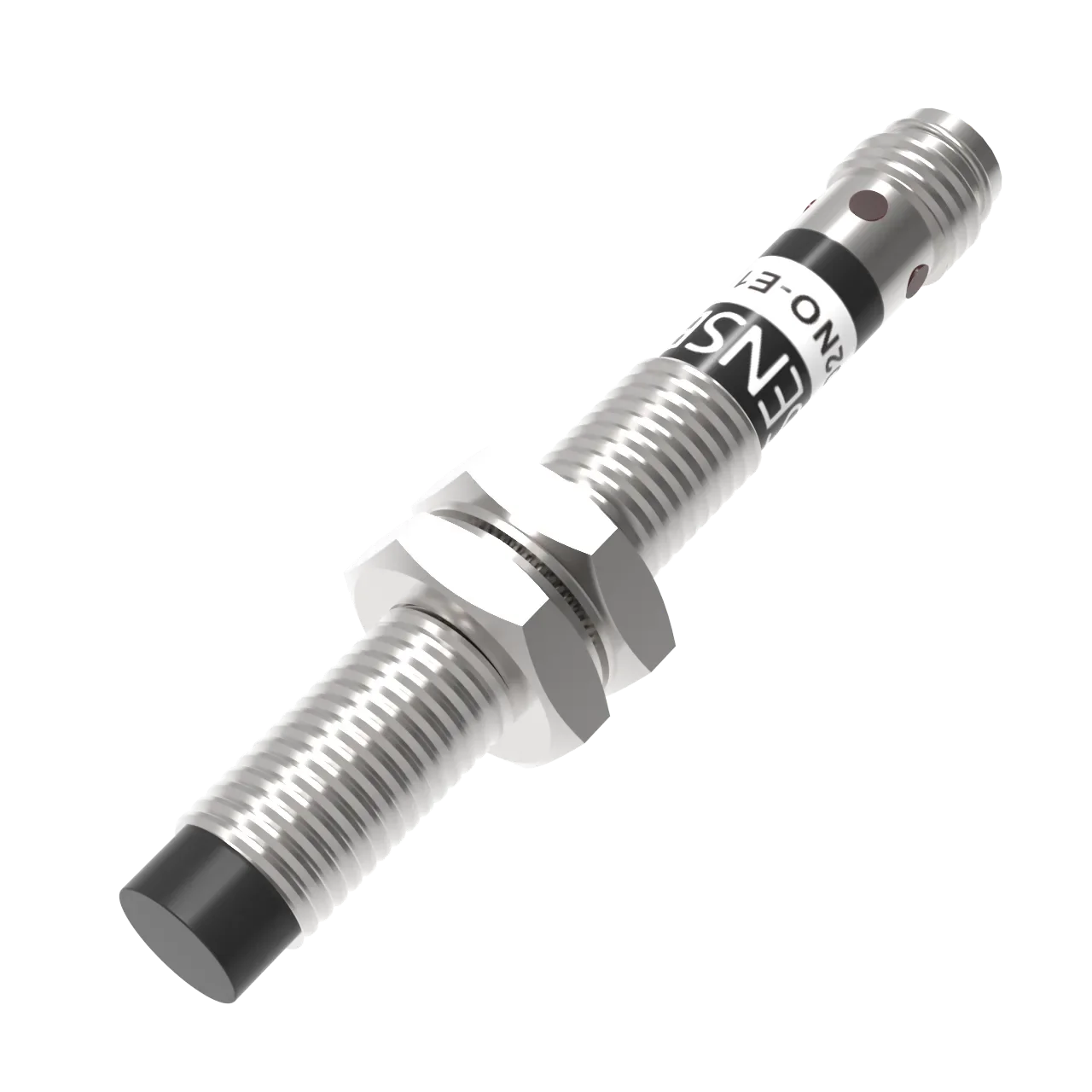 Cylindrical Metal Inductive Sensor Digital Display Optical Fiber Position For 12v To 24v Distance Sensor TRN08-02NO-E1