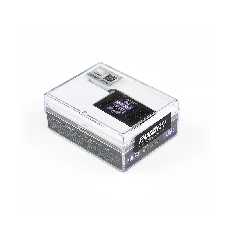 

Flysky INr8-8D 2.4GHz 8CH AFHDS 3 Waterproof Receiver Integrated Lighting Control for NB4 NB4+ NB4PRO NB4 PRO Remote Controller