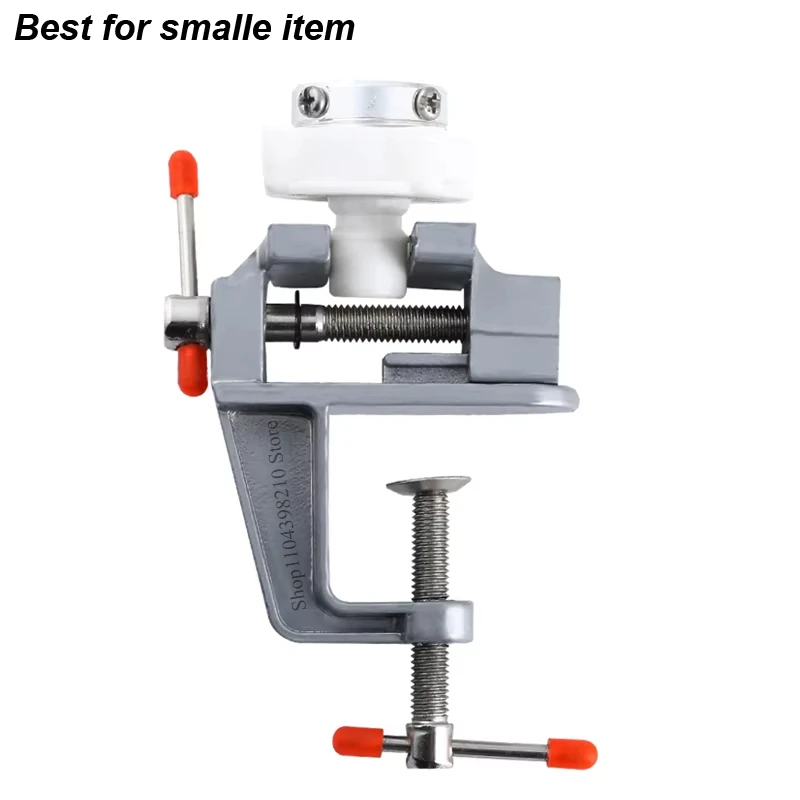 Mini Bench Vise Table Clamp Screw DIY Craft Mold Fixed Repair Tool Plier Jewelry Make Electronics Small Hobby Workbench Portable