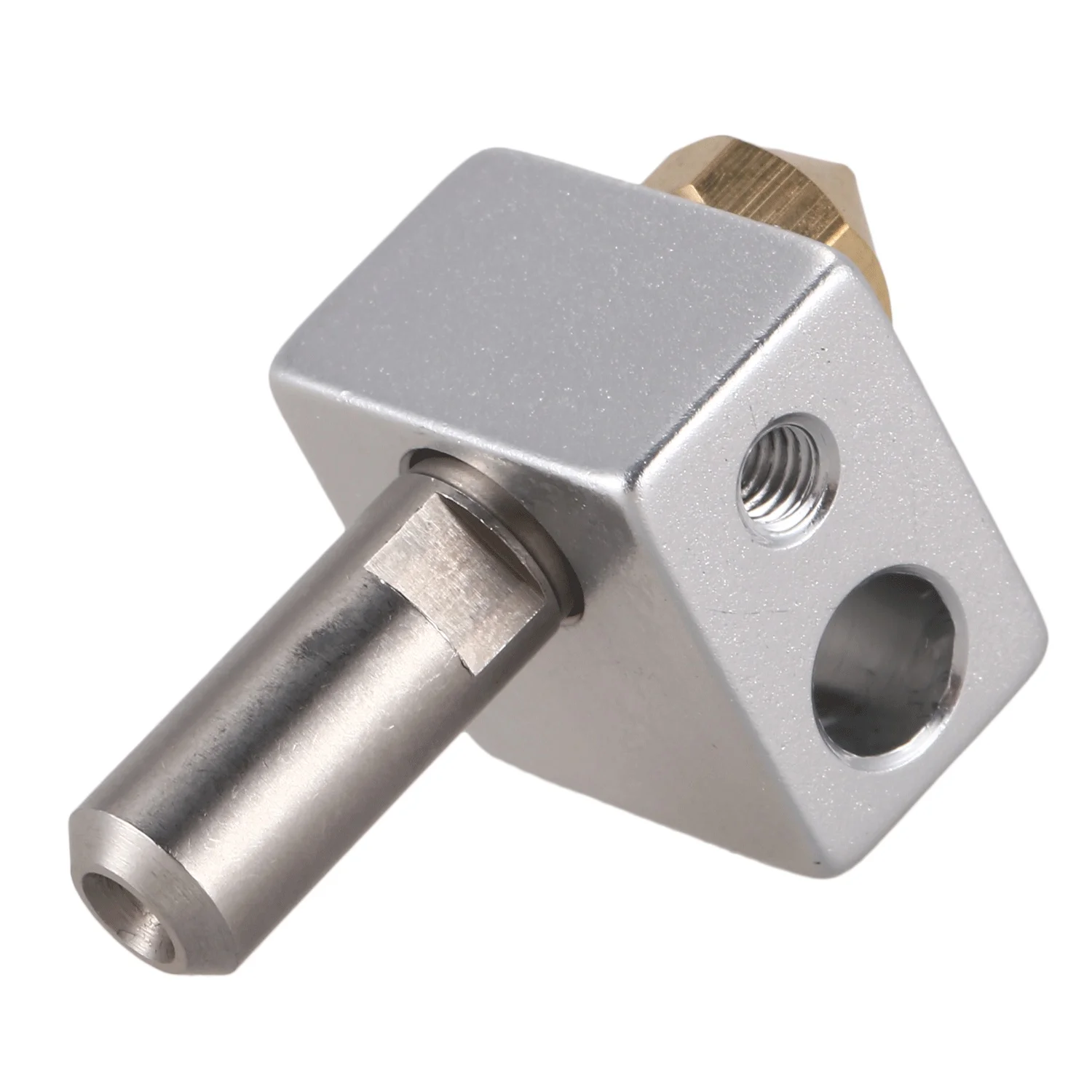 AEE7-MK10 Hotend Kit For 3D Printer   M7 Nozzle And Throat With PTFE Tube And Aluminum Heater Block   Improved Version Fit With