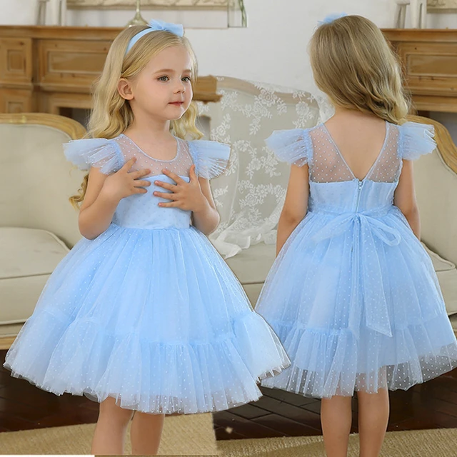 Vestidos de tul fashion para niñas elegantes